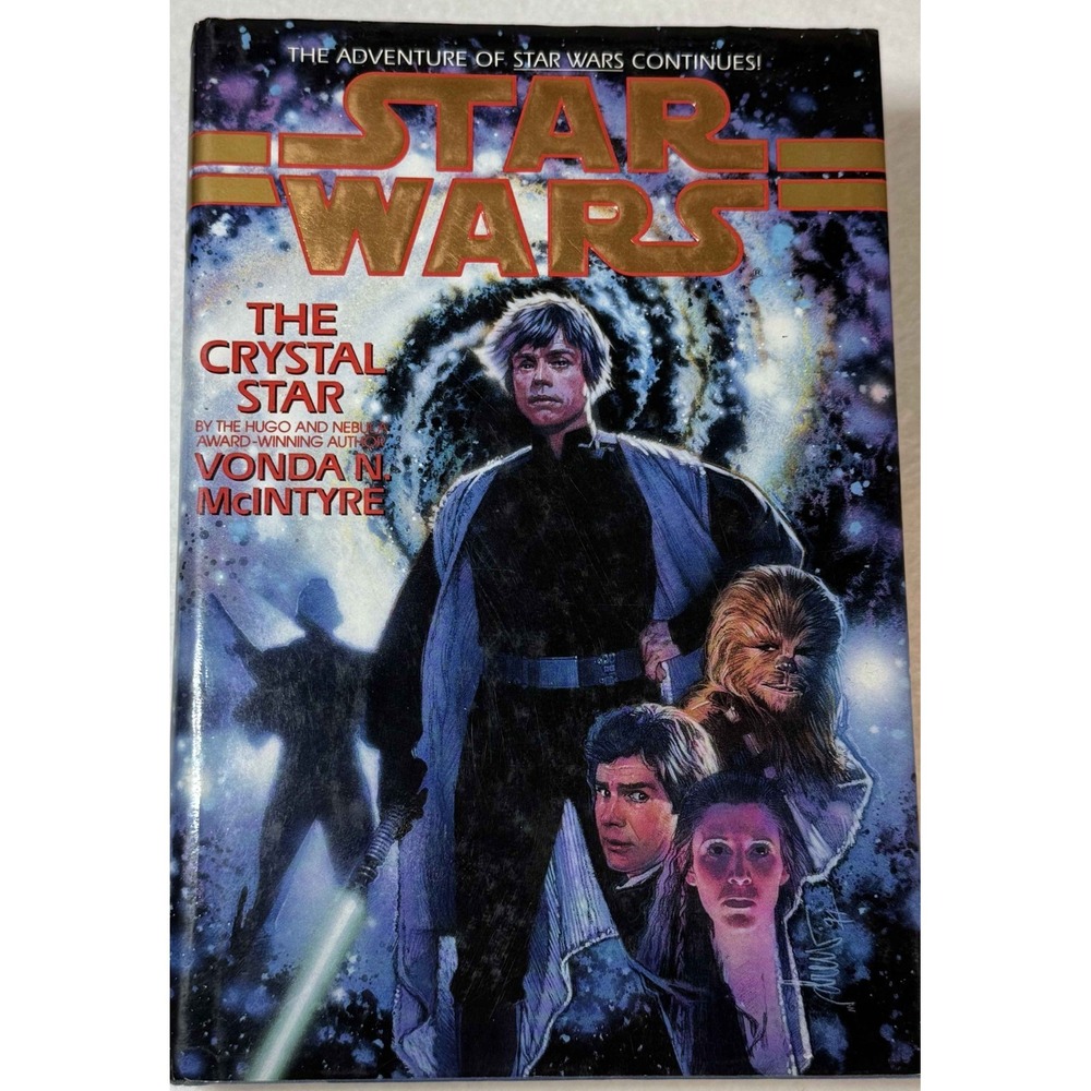 Star Wars The Crystal Star Vonda N McIntyre Hardcover Book Legends 1994 Sci-Fi